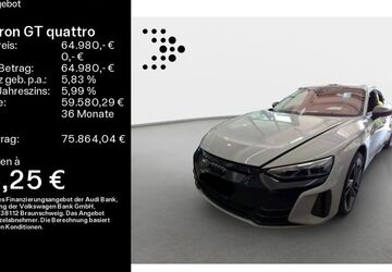 Audi e-tron GT 54.094 km 62.990 &euro; Hofheim 65719