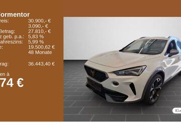 Cupra Formentor 42.743 km 27.800 &euro; Bingen / Rhein 55411