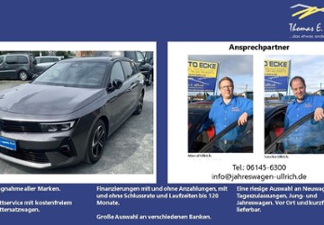 Opel Astra 19.500 km 22.695 &euro; Rüsselsheim 65428