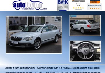 Skoda Superb 168.000 km 11.999 &euro; Biebesheim 64584