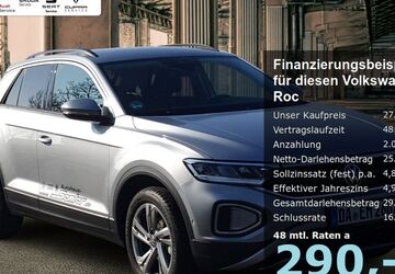 VW T-Roc 10.000 km 25.949 &euro; Griesheim 64347