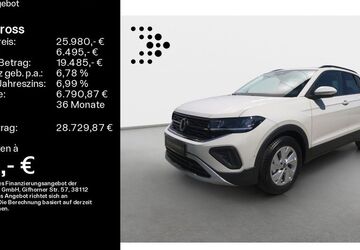 VW T-Cross 7.500 km 23.380 &euro; Eschborn 65760