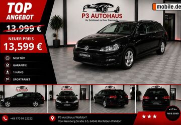 VW Golf 133.698 km 12.990 &euro; Mörfelden-Walldorf 64546