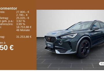 Cupra Formentor 53.081 km 27.800 &euro; Bingen / Rhein 55411