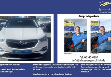 Opel Grandland (X) 55.300 km 16.900 &euro; Rüsselsheim 65428
