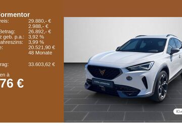 Cupra Formentor 31.113 km 28.480 &euro; Bingen / Rhein 55411